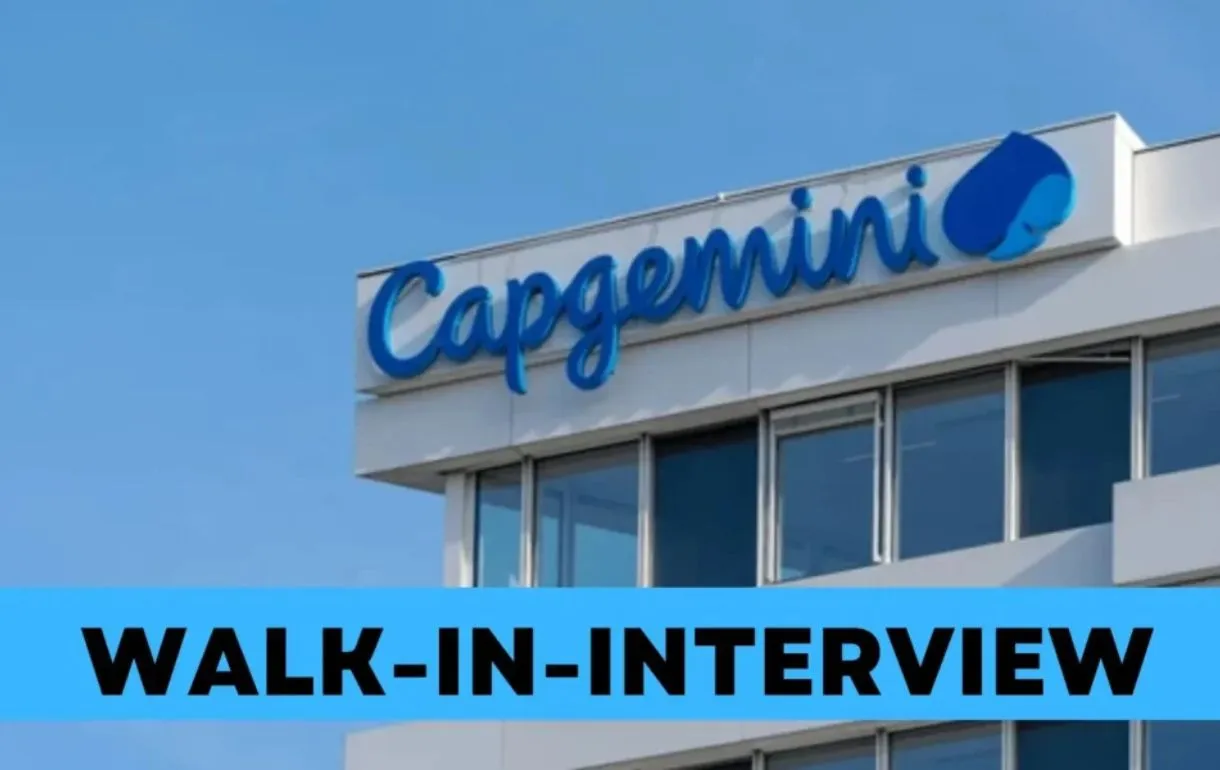 Capgemini Fresher Opportunity