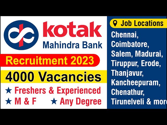 Training Apprentice Opportunity at Kotak Life Insurance