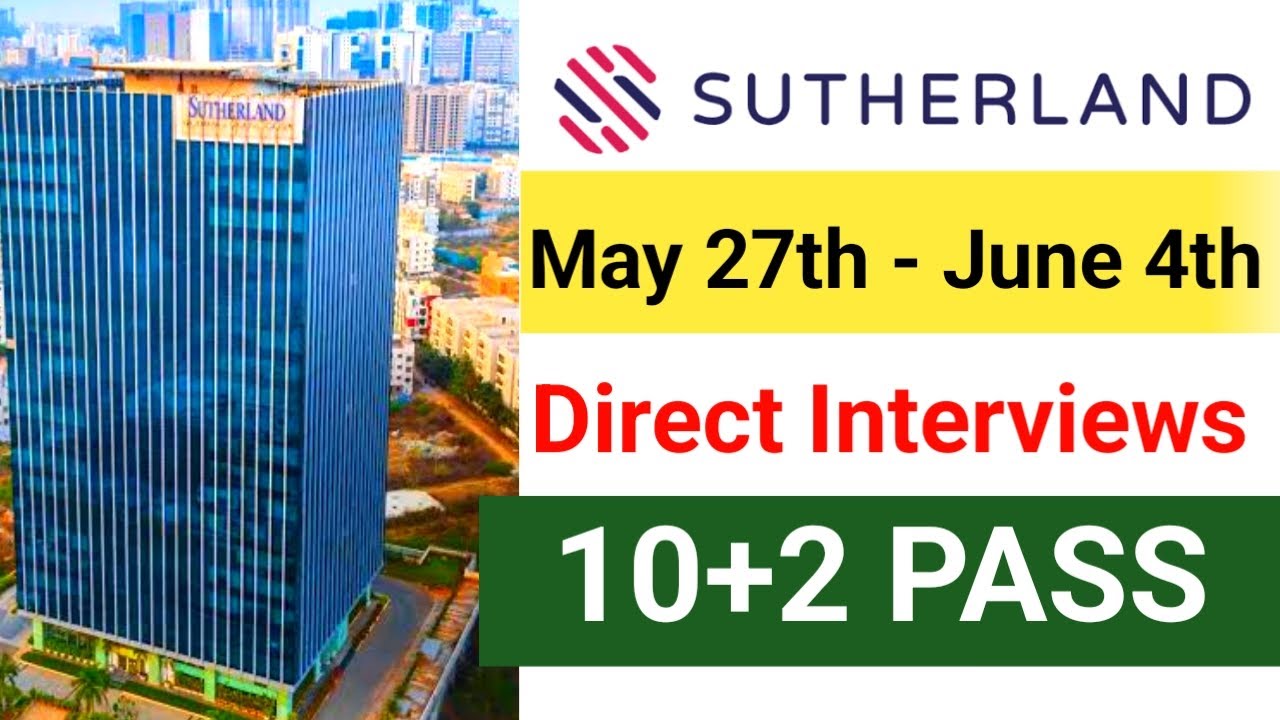 Sutherland Hiring For International Voice Process in Mumbai 2025 